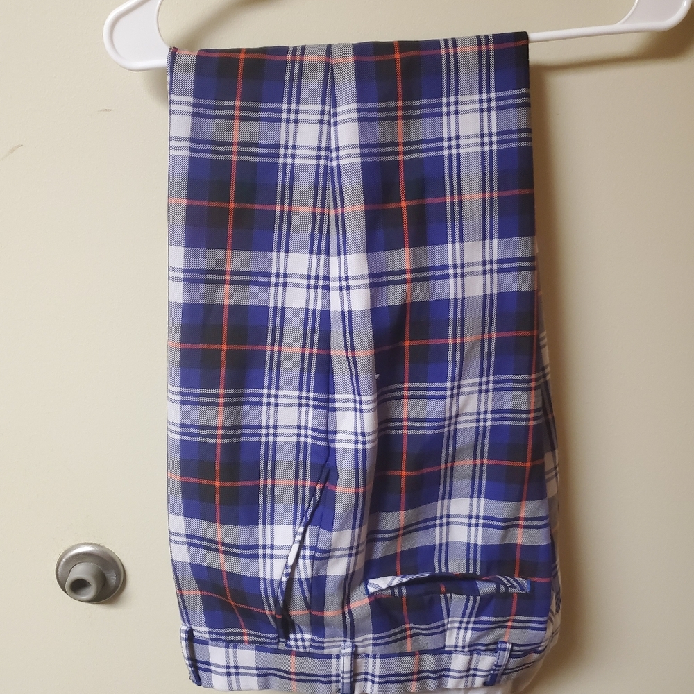 Ian Poulter Tartan golf pants